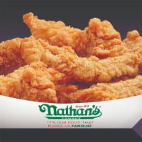 Chicken Tenders · Choice of Dipping Sauces- Honey Mustard, Sweey Baby Rays BBQ, Ranch Dressing.