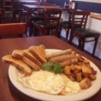 Francesca's Special Breakfast · 2 eggs any style, choice of bacon, sausage and ham.