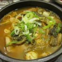 10. Ugeoji Galbi Tang · Cabbage and beef short rib soup.