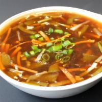 Hot and Sour Soup · Hot and Sour Soup with mix Vegetables or Chicken