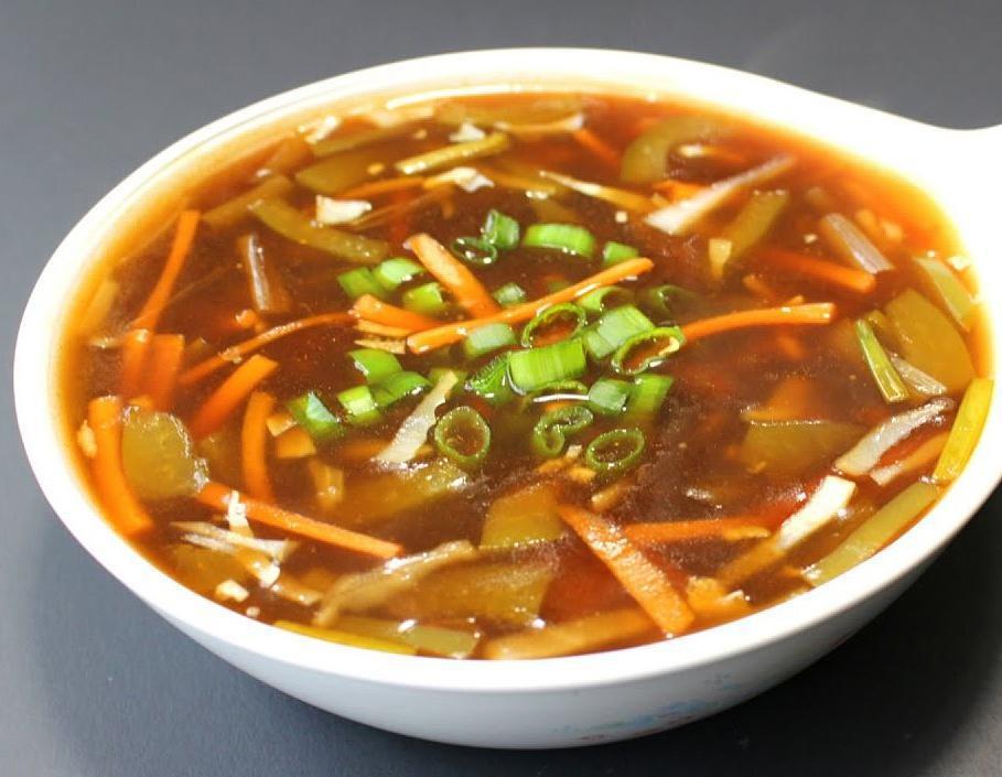 Hot and Sour Soup · Hot and Sour Soup with mix Vegetables or Chicken