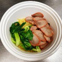 N3. Noodle with Roast Pork Soup · With choice of noodles.
