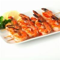 25. Tandoori Shrimp · Shrimp marinated in yogurt overnight in special blend of spices, grilled in tandoor.