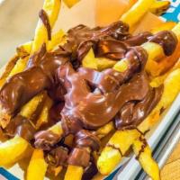 Nutella Fries · original Orderup fries or sweet potato fries, drizzled with Nutella ®