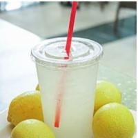 Fresh Squeezed Lemonade · We squeeze and make our lemonade daily and sweeten it ourselves with low sugar.