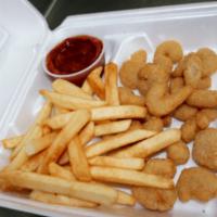 1/2 lb. Shrimp Basket with Fries · 1/2 lb. Shrimp Basket with Fries