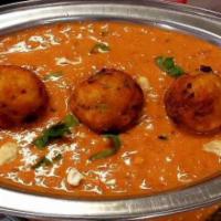 Malai Kofta · Freshly minced veg and cheese balls cooked in rich creamy sauce