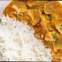 Andhra Curry · Curry with mustard seeds, curry leaves, and Andhra spices