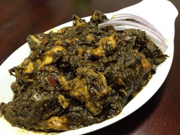 Gongura Curry · Cooked with special green flavoured herb sauce