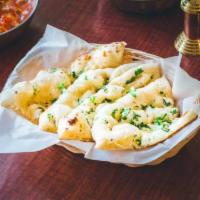 Garlic Naan · Naan with mash garlic and coriander