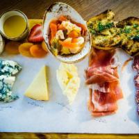 Salumi & Formaggi · An assortment of favorite 4 meats and 4 cheeses and with housemade accompaniments.