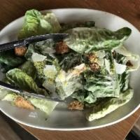 Caesar Salad · Little gem, Parmigiano-Reggiano, house-cured egg yolk, and house-made croutons.