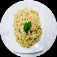 K3. Com Chien Ca Man · Salted fish and chicken fried rice