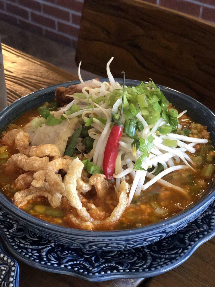 Bangkok Avenue · Healthy · Seafood · Meatballs · Soup · Lunch · Dinner · Asian · Thai · Noodles · Vegetarian · Wings