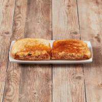 YeeHaw Sandwich · Western style - BBQ smoked pork loin, cheese and stuff.