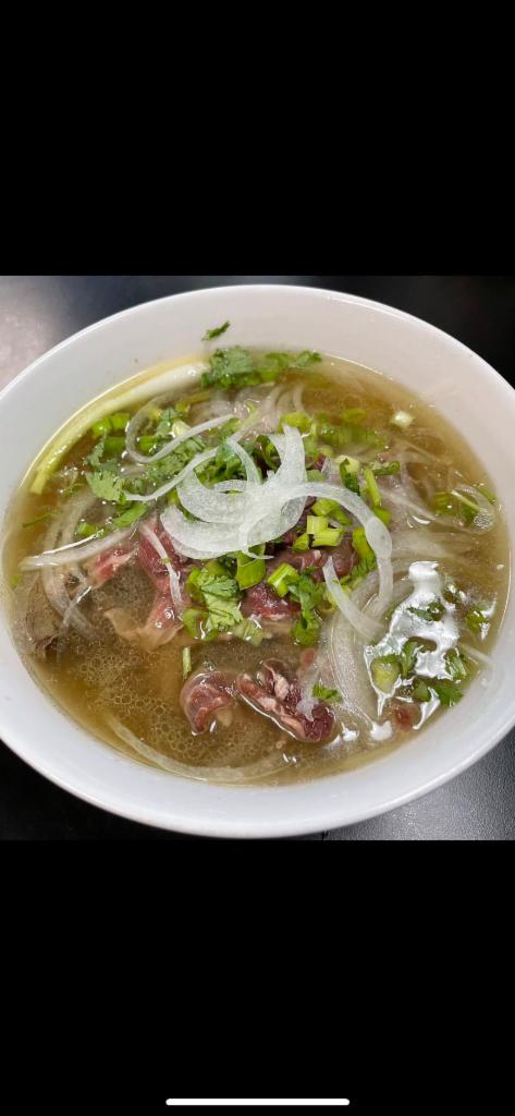 Ribeye Pho · Vietnamese noodle soup.