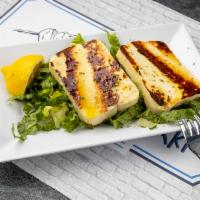 Haloumi · Traditional Cypriot gril cheese.