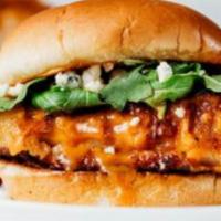 Crispy Chicken Sandwich · With pickle and chipotle mayo on a soft bun.