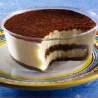 Tiramisu Cup · A delicious coffee-flavored Italian dessert. Ladyfingers dipped in coffee, layered with a wh...