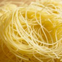 Angel Hair Pasta · Thin strangs of noodle.