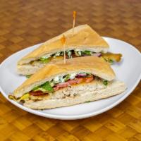 Fish Fillet Sandwich · Your choice of grouper, salmon, dolphin, corvina or snapper.