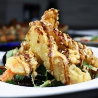 Shrimp Tempura · Japaness tempura fried crispy shrimp (5pcs)
