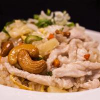 Chicken Pineapple Fried Rice · chicken with pinapple and Cashew nuts