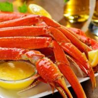 Snow Crab* · Topped with Old bay, served with Melted Butter