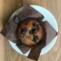 Blueberry Muffin · Cinnamon, vanilla and wild blueberries together in harmony! Our most popular baked good that...