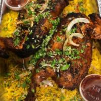Full Roasted Chicken with Rice (25 min) · Full roasted chicken (25 min)