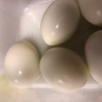 Hard Boiled Eggs · 2 hard boiled eggs.