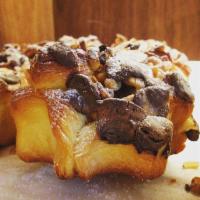Rock Almond Danish · Topped with almonds, cashews and walnuts.