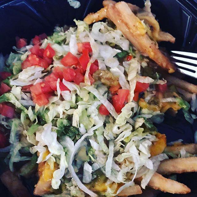 Chile Cheese Fries · French fries smothered with melted cheddar cheese and your choice of chile.  Also try them 