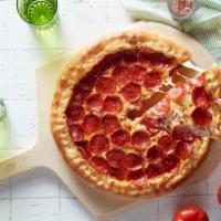 Build Your Own 12'' Medium Cheese Pizza · Serves 3 to 4 people.