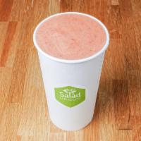 Summer Berry Smoothie · Strawberries, bananas and tangerines.