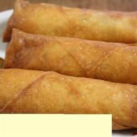 A01. Egg Roll · Crispy dough filled with minced vegetables.