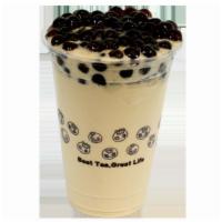 Vivi Bubble Milk Tea 珍珠奶茶 · Dairy free, comes with free bubble (tapioca), choose black tea or jasmine green tea.