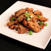 BBQ Chicken lb (Cooked) · Chicken marinated in traditional Korean sauce.