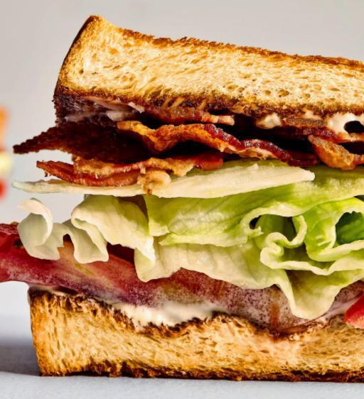 Hot Sandwiches with BLT · Bacon, lettuce, tomato. 