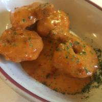 Bada-Bang Shrimp · Tossed in a sweet and spicy sauce.
