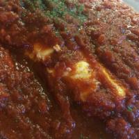 Fish Marinara · Served in marinara sauce with choice of pasta.