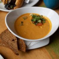 Indian Curry Soup · Savory creamy soup that has has been seasoned with curry.