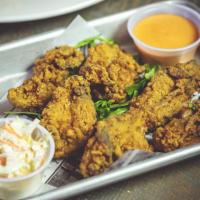 Fried Oyster Basket · Served with Cajun Fries