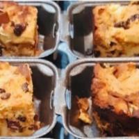 FOUR servings of  Kentucky Bread Pudding  · Delicious Home Baked. Read Pudding.