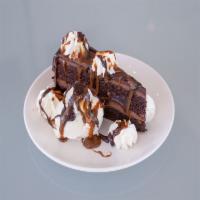 Chocolate Mousse Cake · Local pastry legend Tracy Dempsey creates this decadent fleur de sel caramel chocolate
mouss...