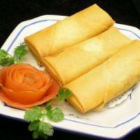 3. Vegetable Spring Roll · 2 pieces.