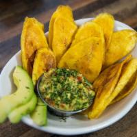Platanitos Versace · Delicious Green Plantain with the caribbean flavor