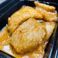 Curry Pork Rinds (咖喱豬皮) · Spicy.