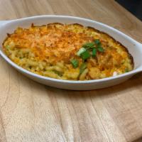 Lobster Mac and Cheese  · Elbow pasta with fresh lobster meat with parsley and scallions 