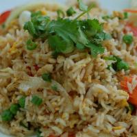 Crab Fried Rice · Fried rice with crab meat
